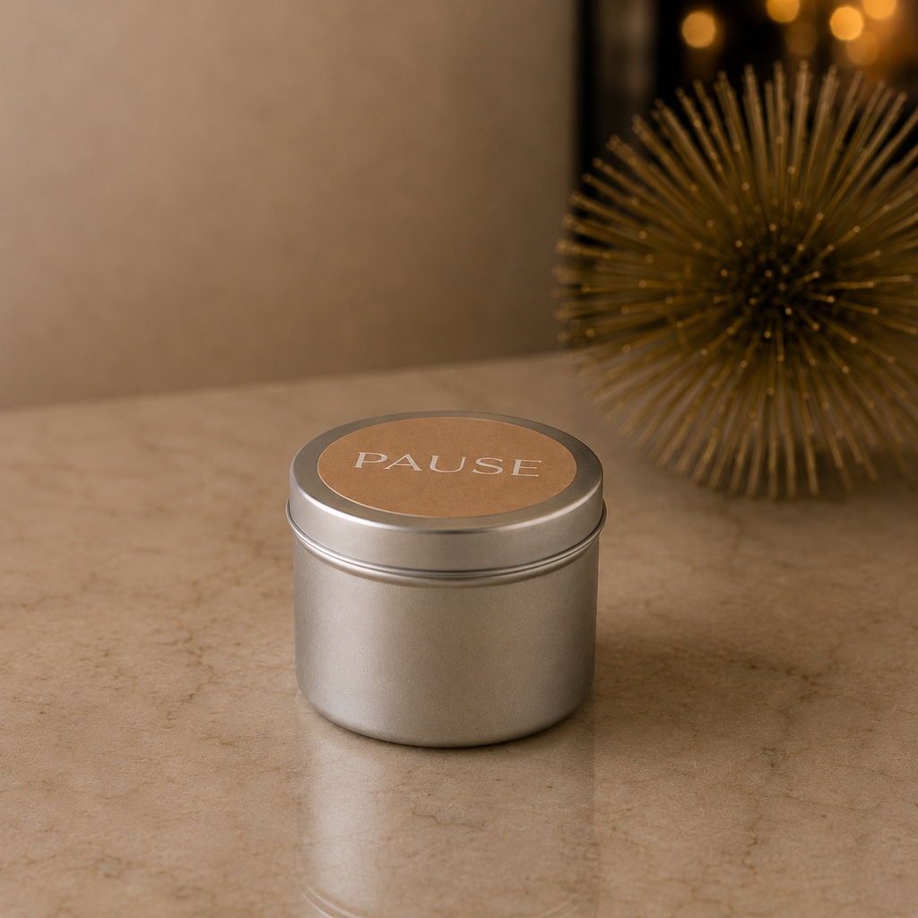 PAUSE — Apricot Coconut Candle