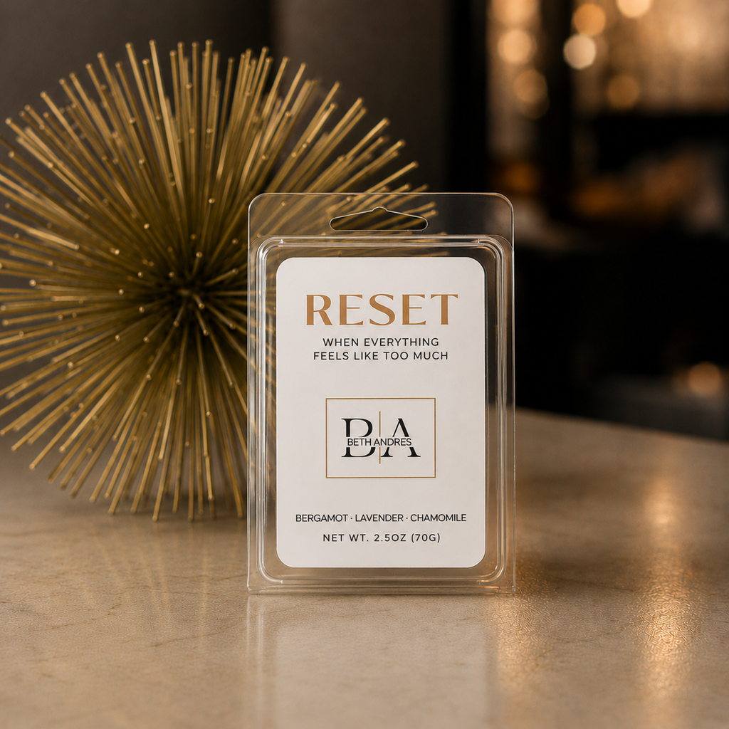 RESET — Apricot Coconut Candle