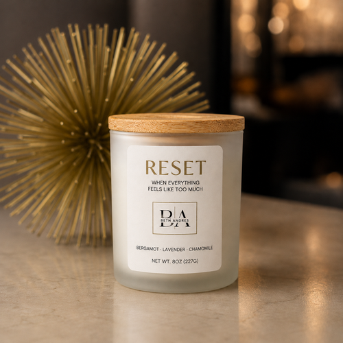 PAUSE — Apricot Coconut Candle